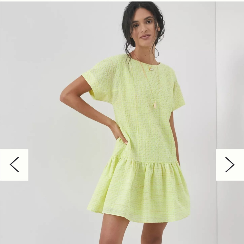 Anthropology Corey Lynn Calter Mariah Textured Mini Dress